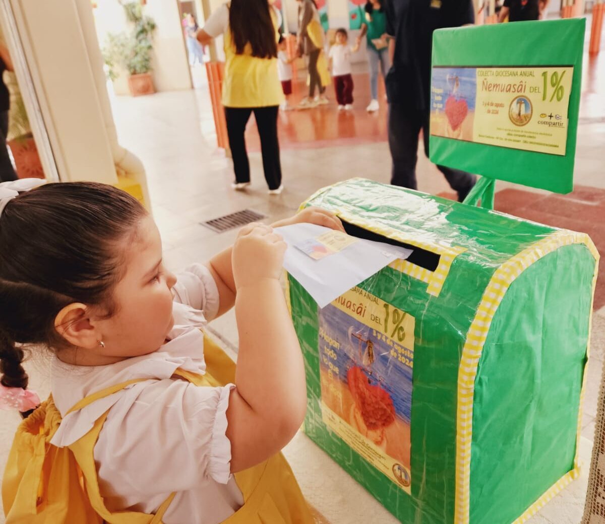 Inició en el jardín la colecta anual diocesana Ñemuasâi