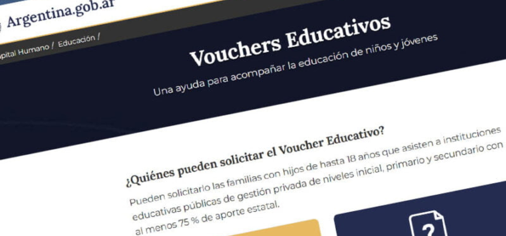 Regularidad en el pago de cuotas para Vouchers Educativos