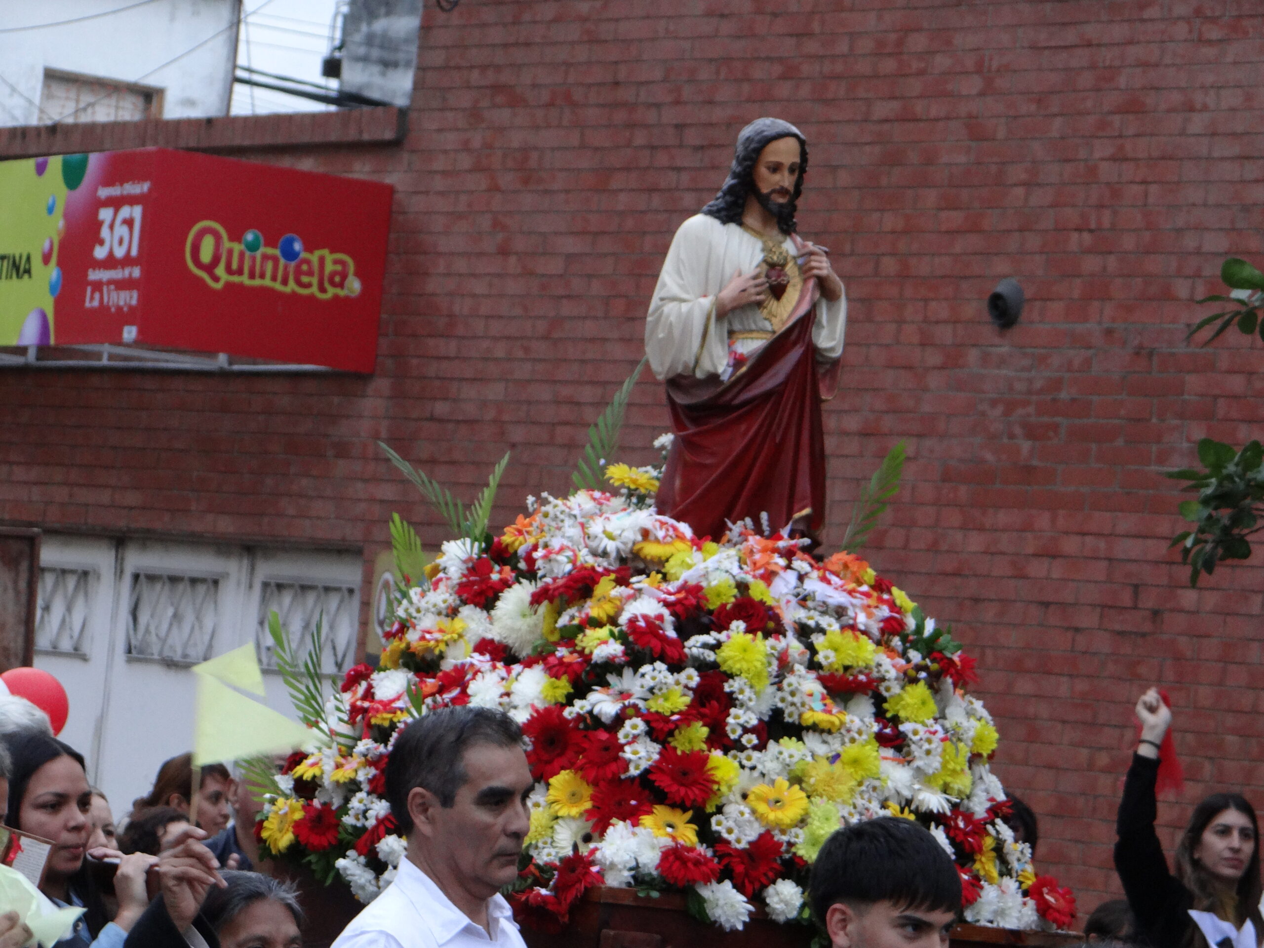 En el corazón de la fiesta patronal