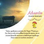Cuarto domingo 🕯❤️ ✨ En el cuarto domingo de Adviento los invitamos a mirar a María, la “Virgen del Adviento”, quien desde aquel “Sí” al ángel, por nueve meses preparó humildemente su casa y su corazón para tener en sus brazos al Salvador. #Adviento